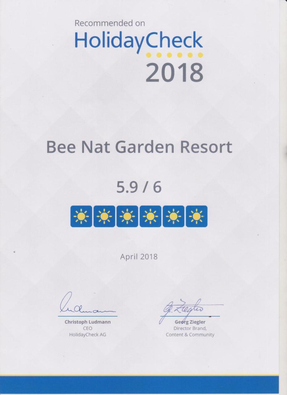Bee Nat Garden Resort Bang Rak Beach  Exterior photo
